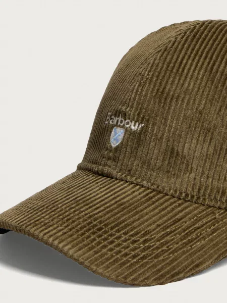 Czapka z daszkiem Barbour oliwkowa