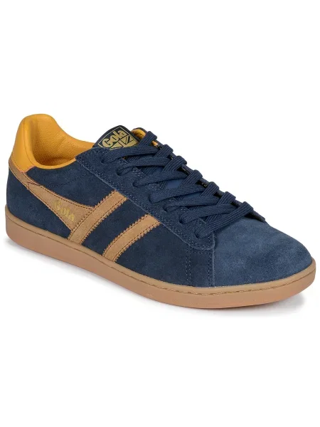 Pantofi Gola din piele de căprioară albastru