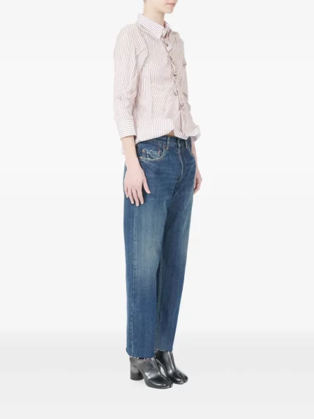 Blugi Maison Margiela cu 5 buzunare albastru