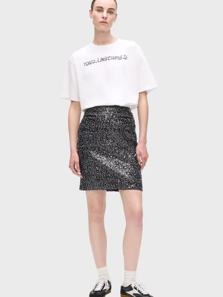 Спідниця Karl Lagerfeld чорна