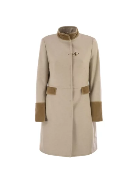 Płaszcz Fay jednorzędowy beżowy