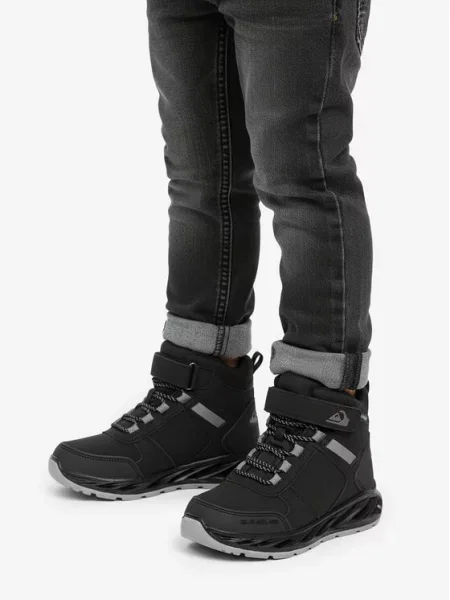 Детские дутики Quiksilver черные