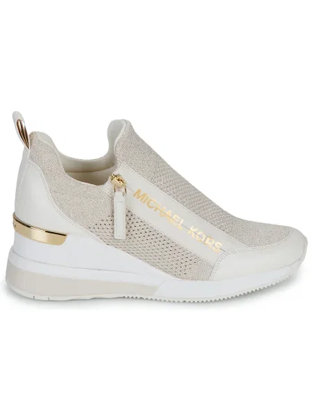 Pantofi Michael Michael Kors cu pană bej