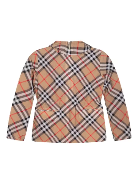 Kurtka dziecięca Burberry brązowa