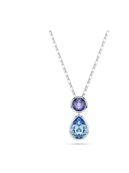 Naszyjnik Swarovski niebieski