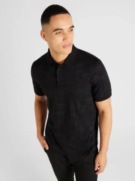 Karl Lagerfeld Tricou gri negru