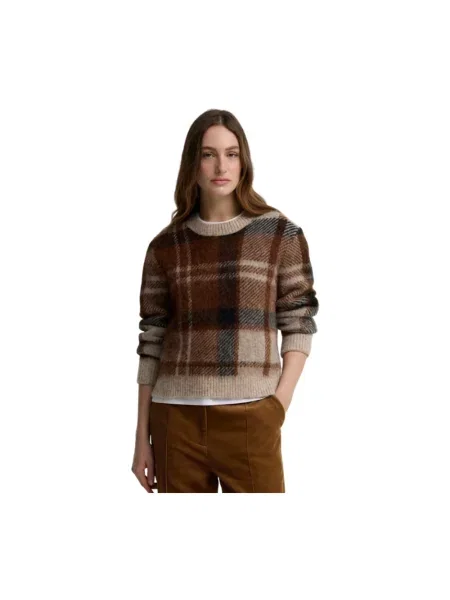 Lniany sweter Barbour
