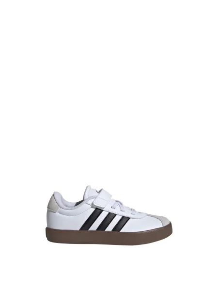 ADIDAS SPORTSWEAR Tenisky VL Court sivá / čierna biela
