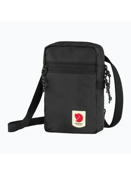 Táska Fjällräven High Coast Pocket Black 1l fekete