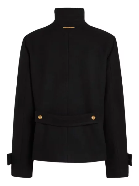 Palton Karl Lagerfeld cu două rânduri de nasturi negru