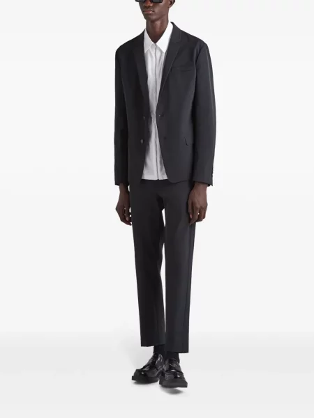 Cropp pantaloni Prada negru