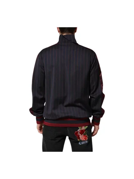 Kurtka Dolce And Gabbana z logo czarna