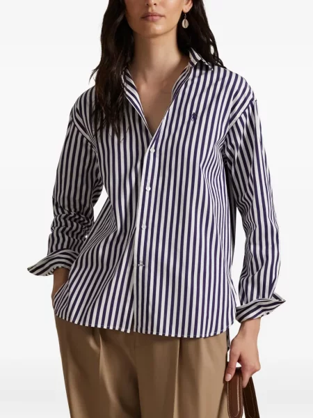 Căciulă Polo Ralph Lauren cu broderie tricotate de costum albastru