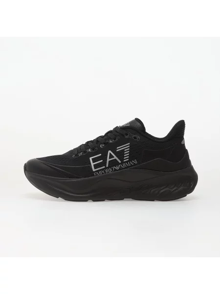 Sneakers Emporio Armani Sneaker Wave Cr Full Black/ Silver EUR 8 μαύρο