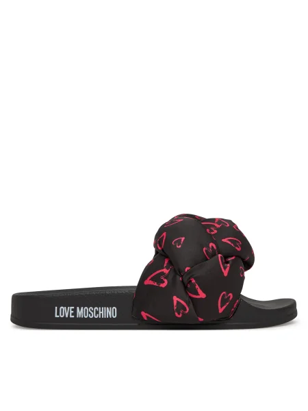 Чехли Love Moschino черно