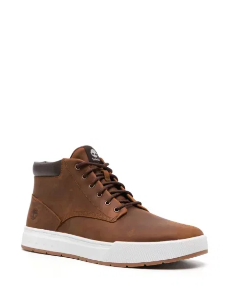 Zomšinės auliniai batai Timberland ruda