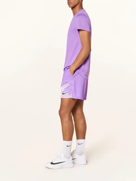 Nike Tenisové Šortky Court Slam / světle fialová