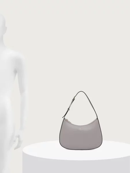 Кожаная сумка хобо Furla