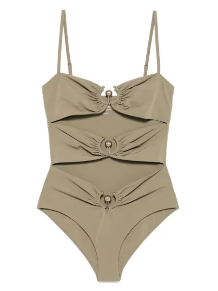 Strój kąpielowy Christopher Esber zielony