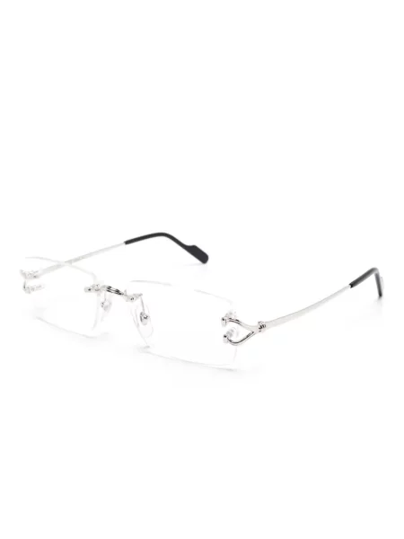 Ochelari de soare Cartier Eyewear argintiu