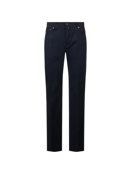Pantaloni Kiton cu autograf albastru