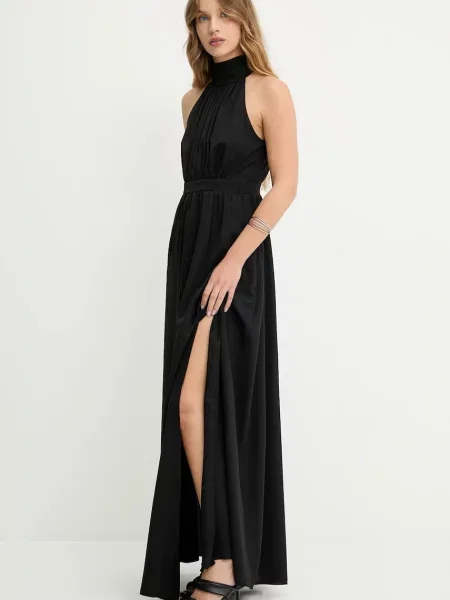 Answear.LAB rochie maxi evazati negru