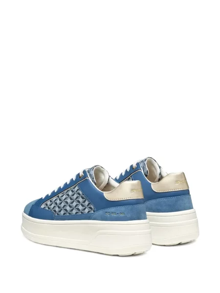 Sneakerși Geox albastru