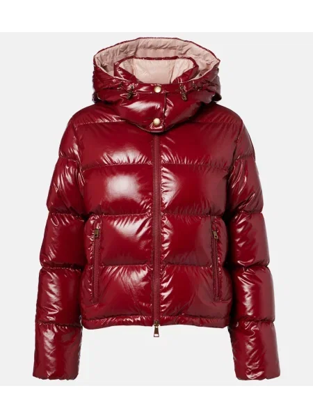 Geacă cu puf Moncler roșu