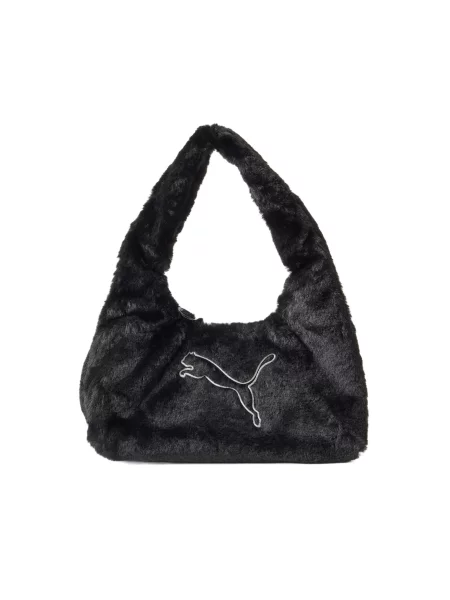 PUMA Geantă de umăr negru alb