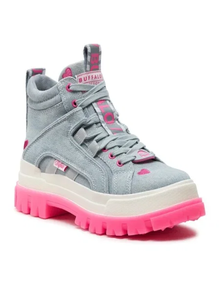 Полуотворени обувки Buffalo за туризъм синьо