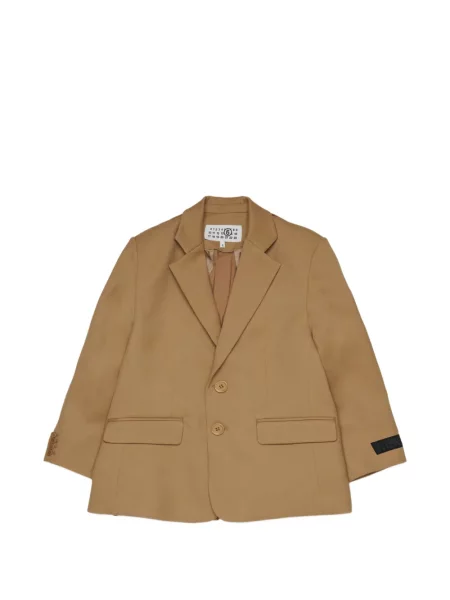 Marynarka dziecięca Mm6 Maison Margiela brązowa