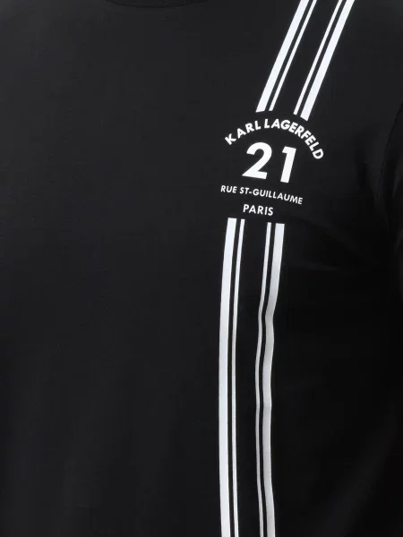 Футболка Karl Lagerfeld чорна