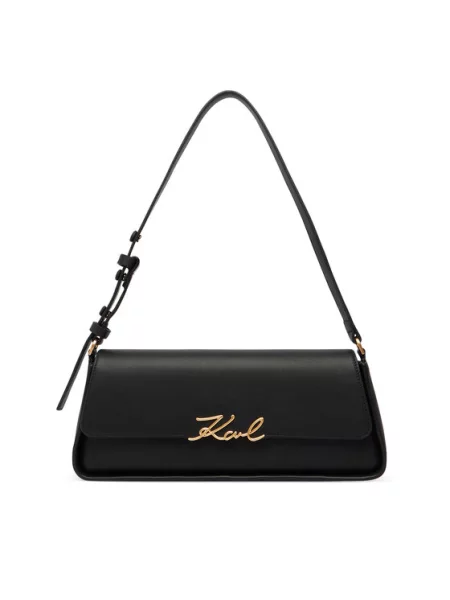 KARL LAGERFELD Ročna torba črna