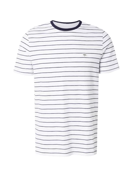 FYNCH-HATTON Tricou bleumarin alb