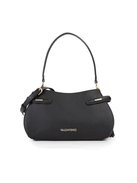 Torba na ramię z detal z logo model NIVALIS RE' Valentino czarna