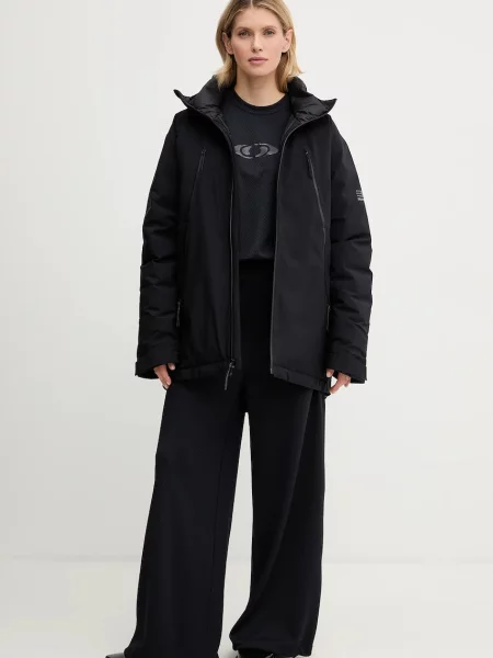 Páperová bunda Maison Margiela x Salomon čierna