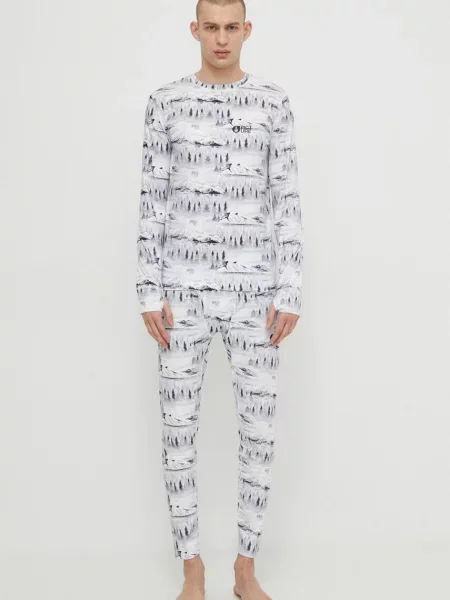 Picture legginsy funkcyjne Lhotse biały