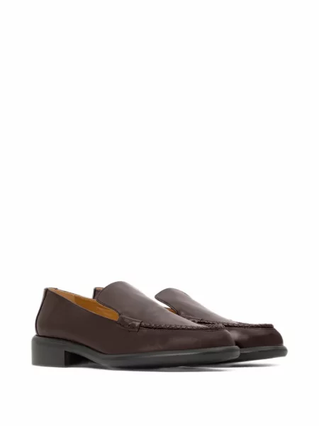 Pantofi loafer Castaner țesuți maro
