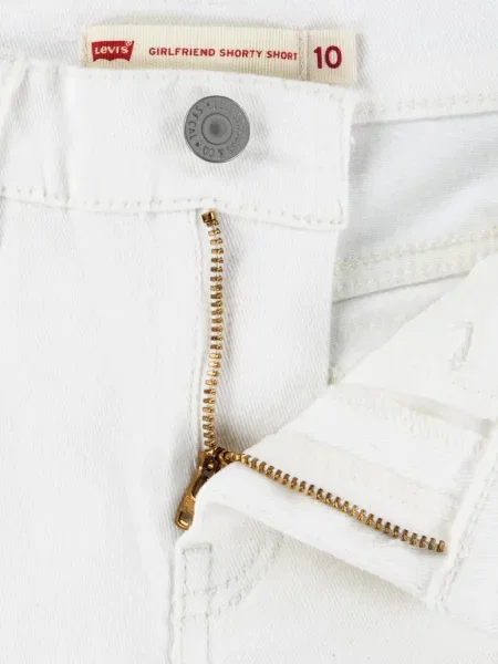 Szorty jeansowe dziecięce Levi's białe