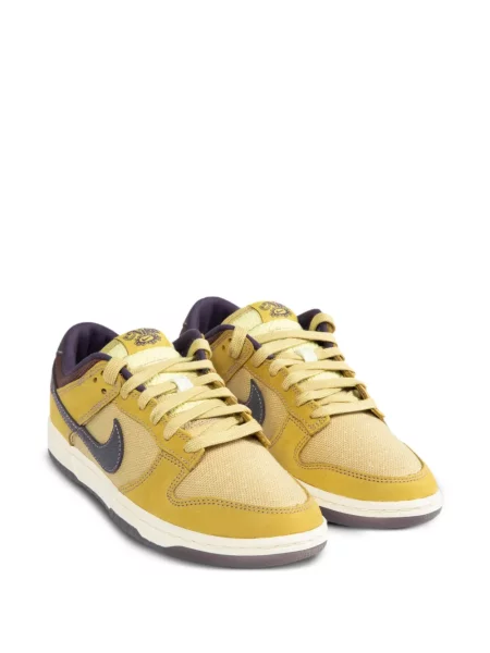 Fűzős csipkés sneaker Nike Dunk sárga