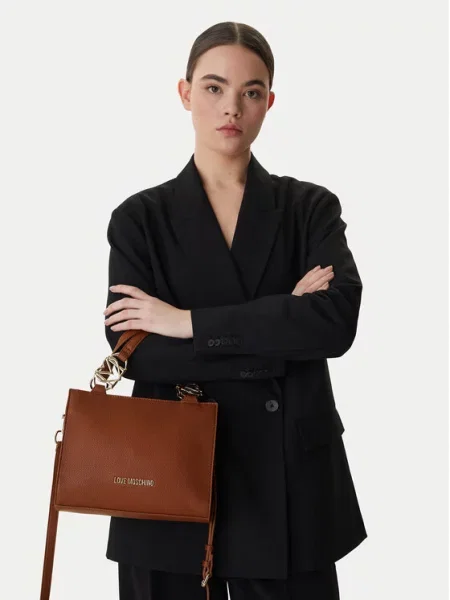 Torebka LOVE MOSCHINO brązowa