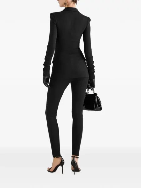 Geacă Dolce & Gabbana de lână negru