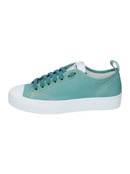 Sneakersy Stokton skórzane zielone