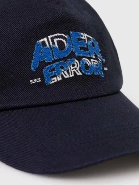 Κασκέτο Ader Error με αυτόγραφο μπλε