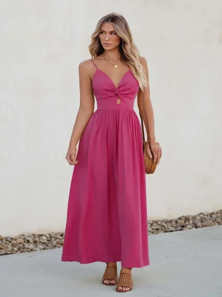 Сукня максі Cupshe фуксія