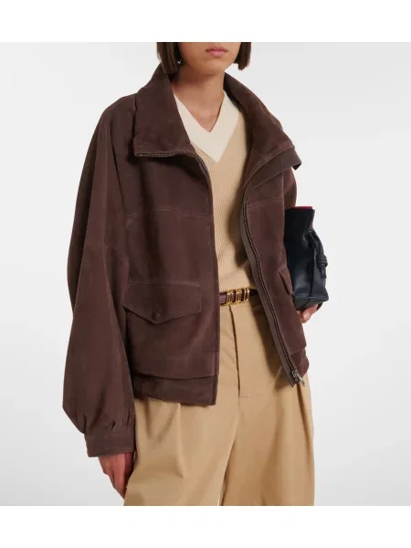 Geanta de piele Loewe maro