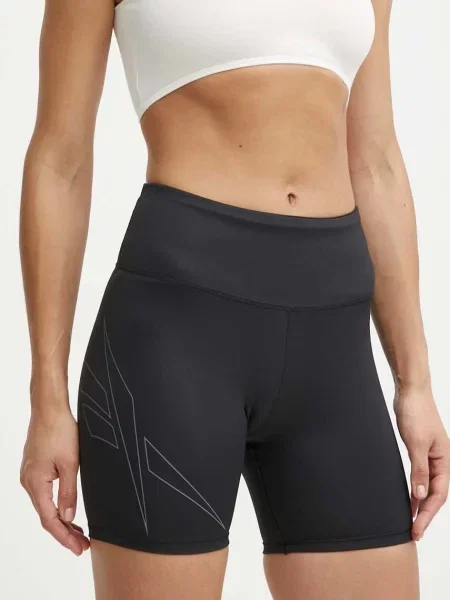 Reebok Pantaloni scurți sport Lux Bold Blike negru