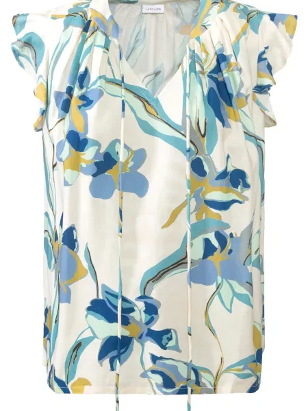 LASCANA Bluza mešane barve bela