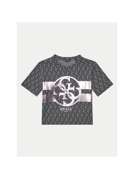 Guess Póló Regular Fit fekete