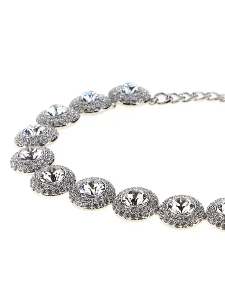 Colier Swarovski argintiu